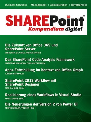 cover image of SharePoint Kompendium--Bd. 14